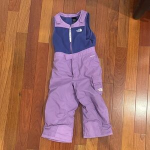 The North Face Kids' Blue and Purple Overalls